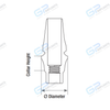Impression Copings | Transfer | Straight | Snap On | Concave Profile