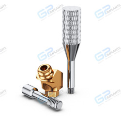 Angulated 30 Degrees Equator Abutment SlimLoc Attachment