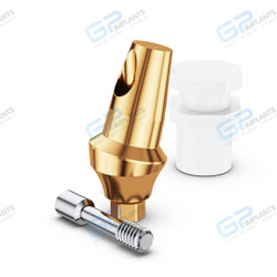 Concave Angulated 15 Degrees Snap-on Transfer Abutment