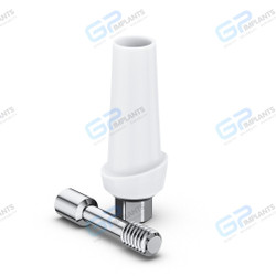 Straight Zirconia Abutment With Ti Base Anatomic Profile