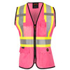 Pioneer V10218 Women's Custom Fit Mesh Back Safety Vest | SafetyWear.com