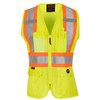Pioneer V10218 Women's Custom Fit Mesh Back Safety Vest | SafetyWear.com