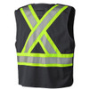 Pioneer V1021 Zip-Up Snap Break Away Safety Vest | SafetyWear.com