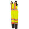 Pioneer V11206 300D Oxford Poly 100% Waterproof Windproof Quilted Safety Bib Pants  | SafetyWear.com