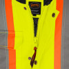 Pioneer V11206 300D Oxford Poly 100% Waterproof Windproof Quilted Safety Bib Pants  | SafetyWear.com