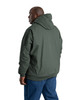 BERNE HJ375 Heartland Washed Duck Hooded Work Jacket | Moss