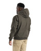 BERNE HJ375 Heartland Washed Duck Hooded Work Jacket | Olive Duck