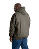 BERNE HJ375 Heartland Washed Duck Hooded Work Jacket | Olive Duck