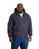 BERNE HJ375 Heartland Washed Duck Hooded Work Jacket | Navy