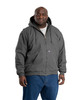 BERNE HJ375 Heartland Washed Duck Hooded Work Jacket | Slate