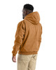 BERNE HJ375 Heartland Washed Duck Hooded Work Jacket | Brown Duck