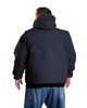 BERNE HJ51 Heritage Duck Hooded Active Jacket | Navy