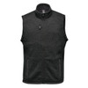 Stormtech FHV-1 Men's Avalante Full Zip Fleece Vest - Front | Black Heather