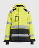 BLAKLADER 4968 Women's Hi-Vis Premium Shell Jacket | Hi-Vis Yellow/ Black