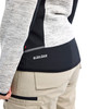 BLAKLADER 4976 Women's Knitted Jacket | Grey Melange/ Black