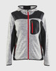 BLAKLADER 4976 Women's Knitted Jacket | Grey Melange/ Black