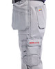 BLAKLADER 7136 Women's FR Pants With Utility Pockets | Light Grey