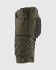 BLAKLADER 7174 Women's Service Shorts With Stretch | Dark Olive Green/ Black