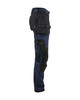 Women's 4-Way Stretch Work Pants Dark navy/Black | DARK NAVY/BLACK