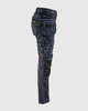 BLAKLADER 7990 Women's Craftsman Pants | Navy Blue/ Black