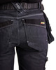 BLAKLADER 7990 Women's Craftsman Pants | Navy Blue/ Black
