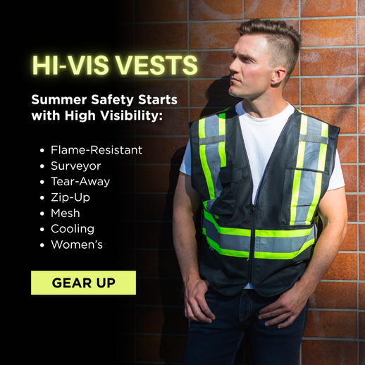 Beat the Heat with Hi-Vis Vests Made for Summer Work