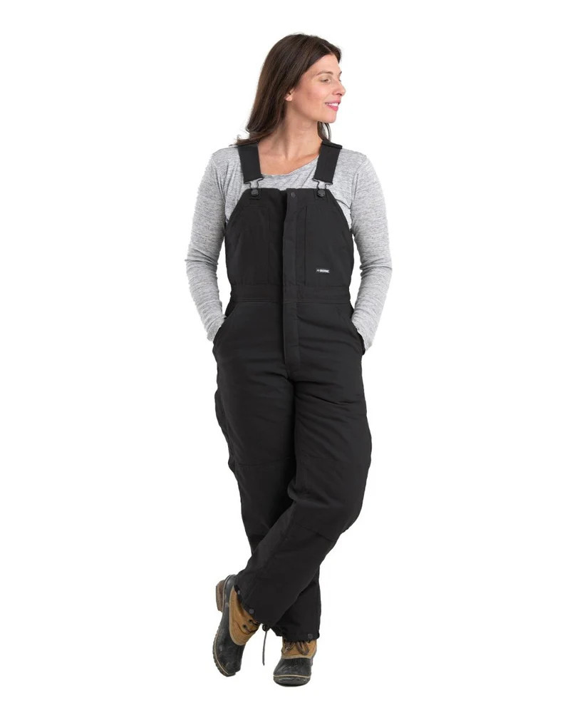 BERNE WB515 Women's Softstone Duck Insulated Bib Overall