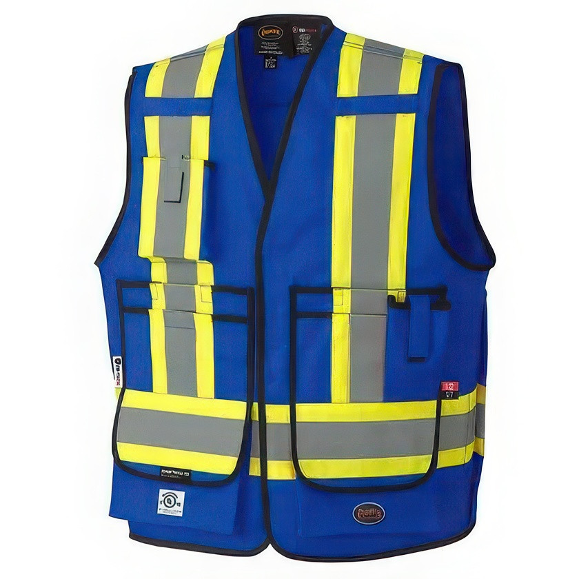 Pioneer FR-TECH® Flame Resistant Surveyor's Vest - Hi-Vis Royal