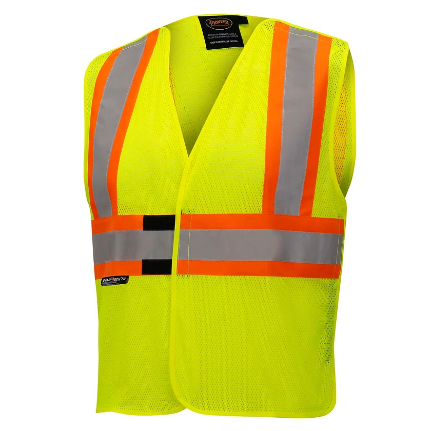 High Visibility Vest Full Source Safety Vest Pioneer Flame