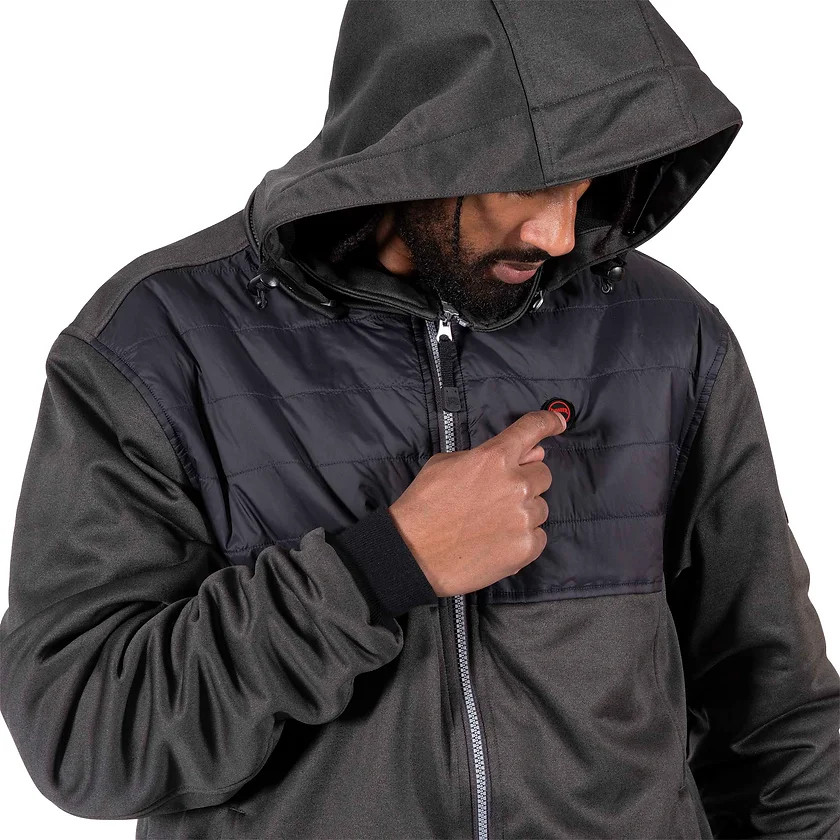 Pioneer 5448U Heated Fleece Hoodie Jacket | SafetyWear.com