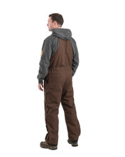 BERNE B377 Heartland Insulated Washed Duck Bib Overall