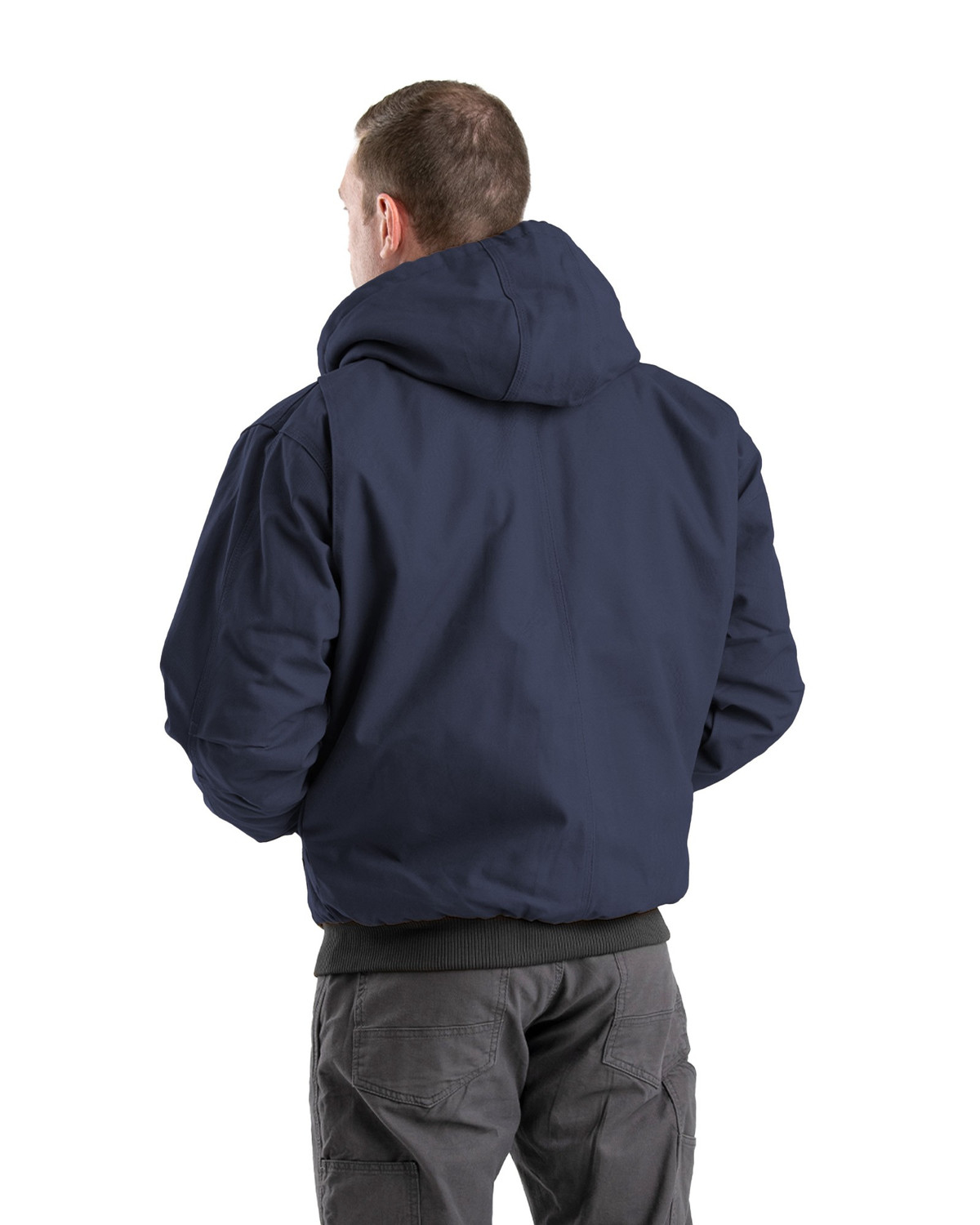 BERNE HJ51 Heritage Duck Hooded Active Jacket | SafetyWear.com