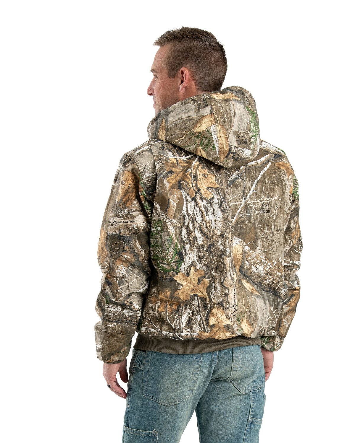 BERNE HJ51 Heritage Duck Hooded Active Jacket | SafetyWear.com
