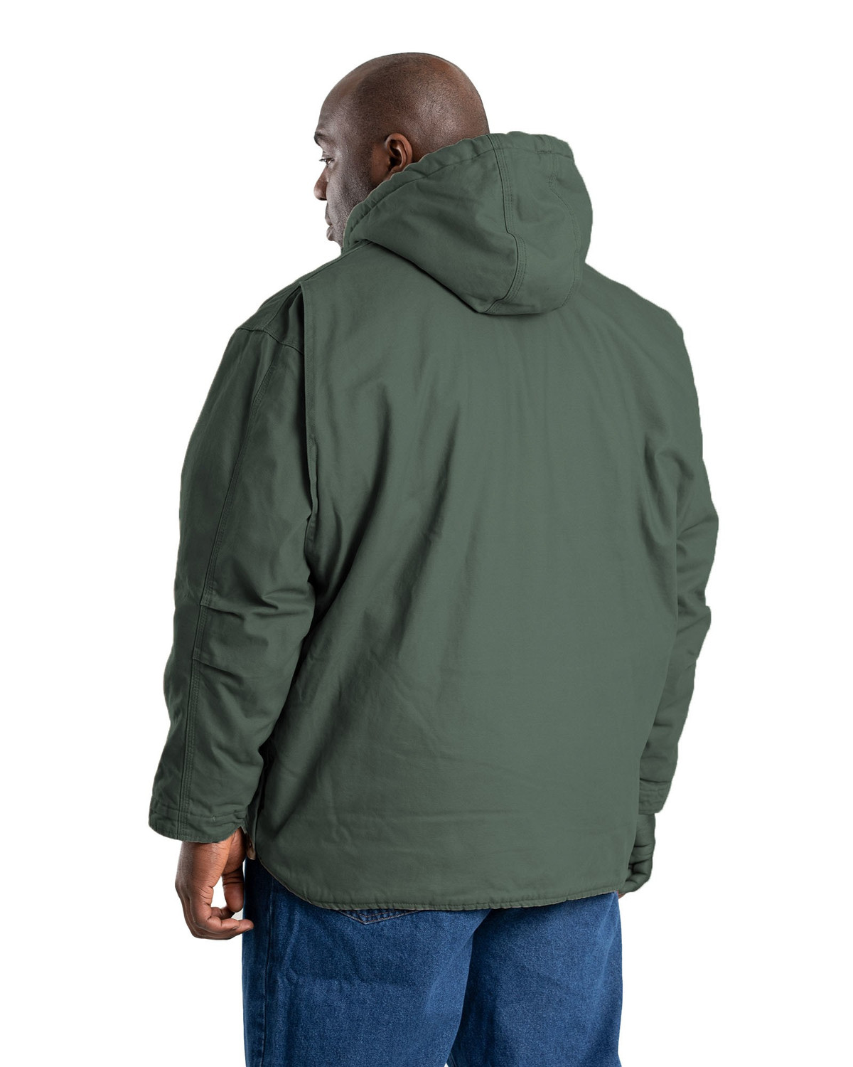 BERNE HJ626 Heartland Washed Duck Hooded Work Coat - Safetywear.com