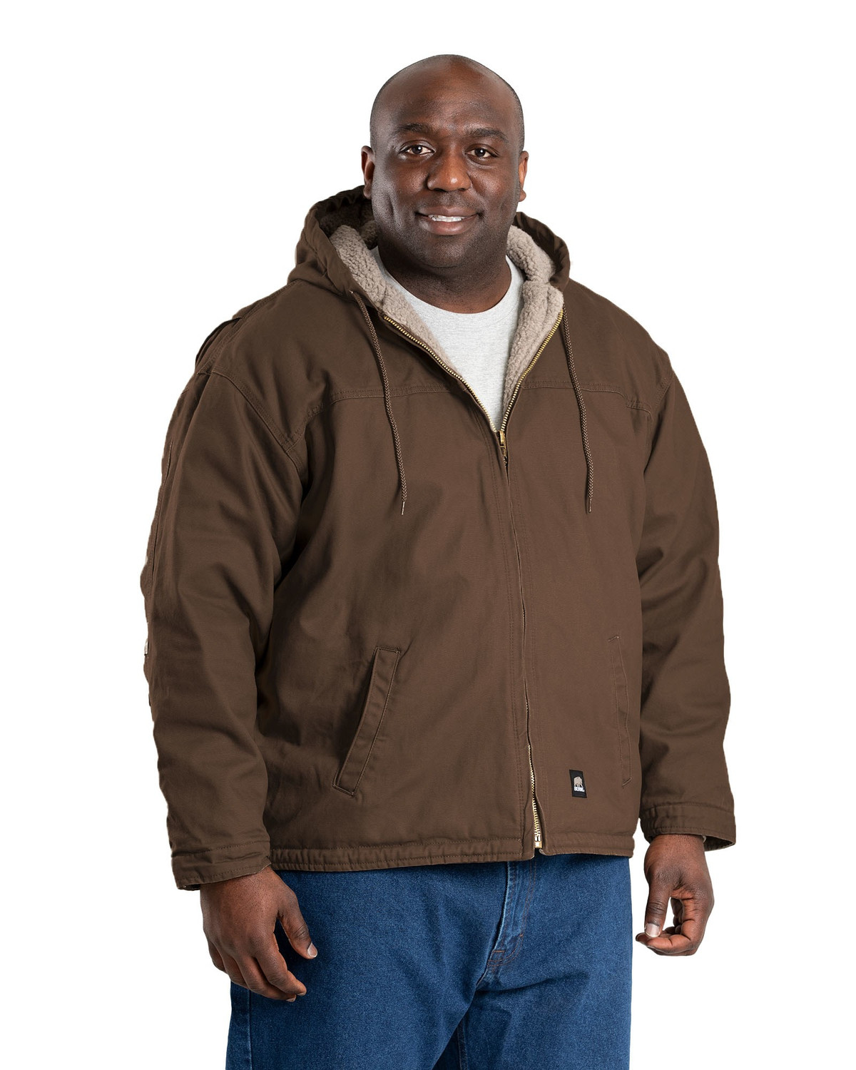 ハイク　MELTON HOODED WORK COAT BERNE HJ626 Heartland Washed Duck Hooded Work Coat - Safetywear.com