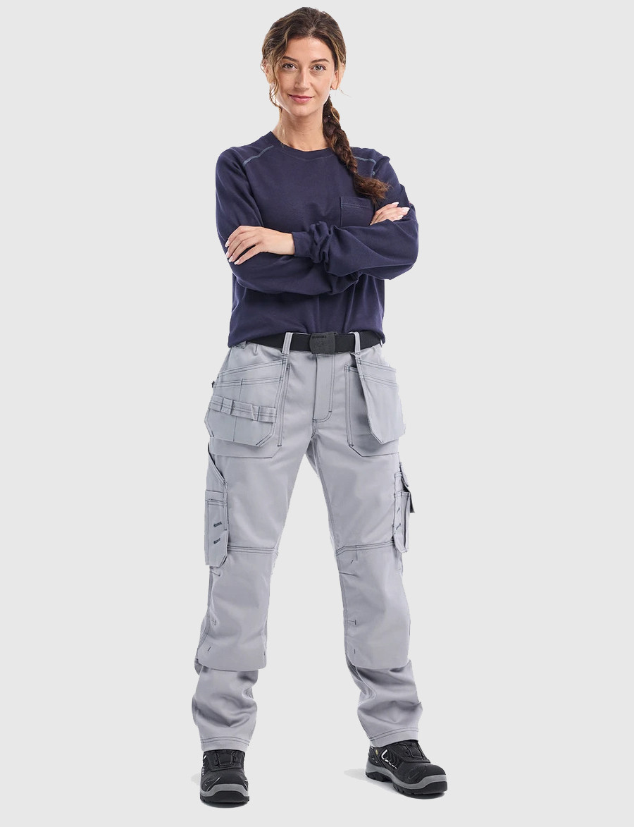 BLAKLADER 7136 Women's FR Pants With Utility Pockets - Safetywear.com