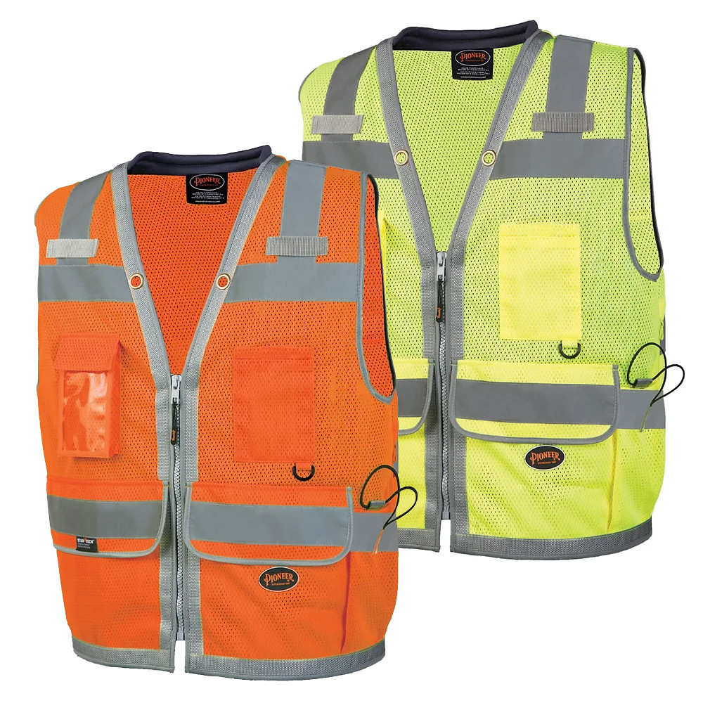 Pioneer Mesh Surveyor Vest | SafetyWear.com
