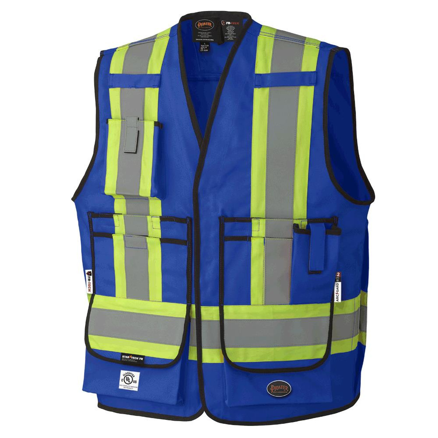 Pioneer FR-TECH® Flame Resistant Surveyor's Vest - Hi-Vis