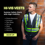 Beat the Heat with Hi-Vis Vests Made for Summer Work