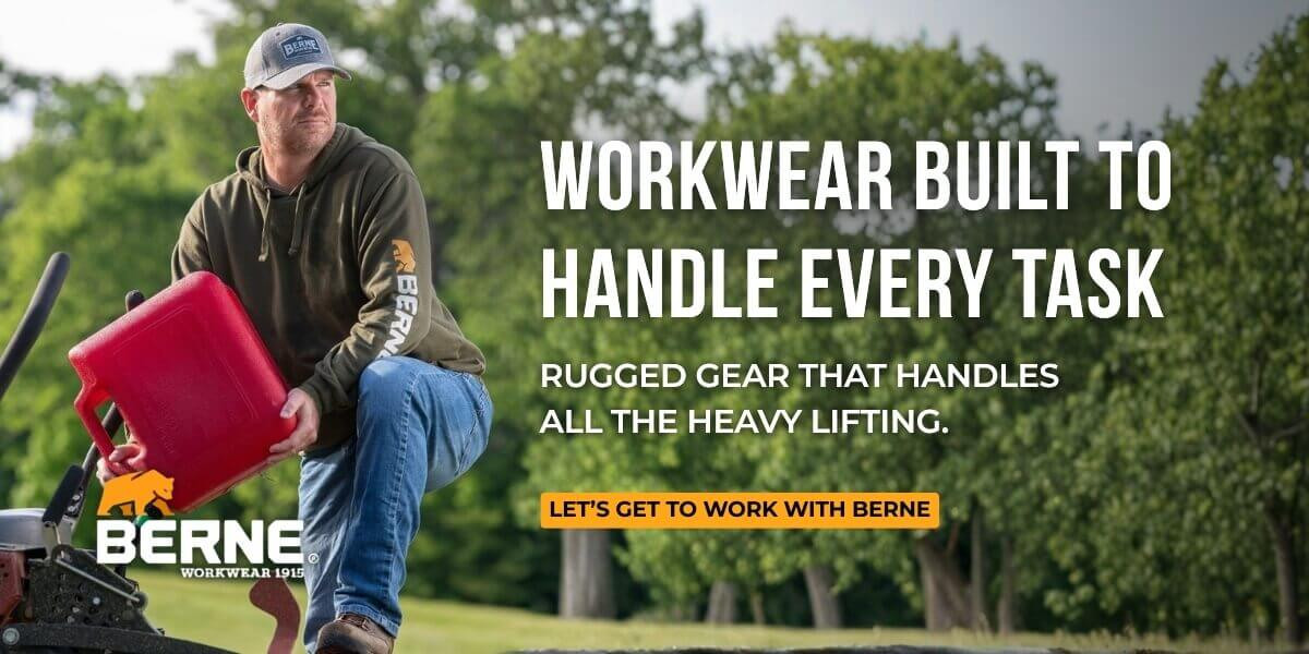 wholesale berne workwear banner