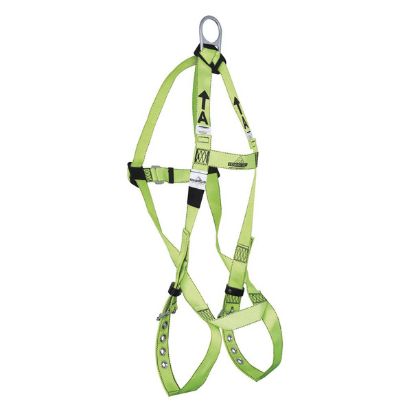 PeakWorks V8001200 1 D-Ring Full Body 3 Point Adjustment Safety Harness  - Class A | SafetyWear.com