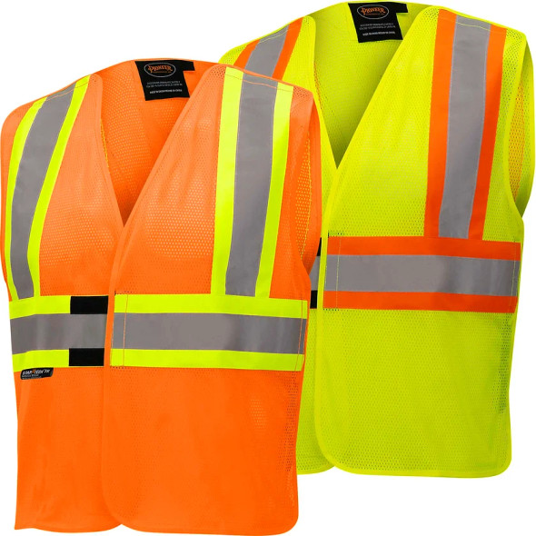 Pioneer V25108 Flame Resistant Safety Vest | Safetywear.com