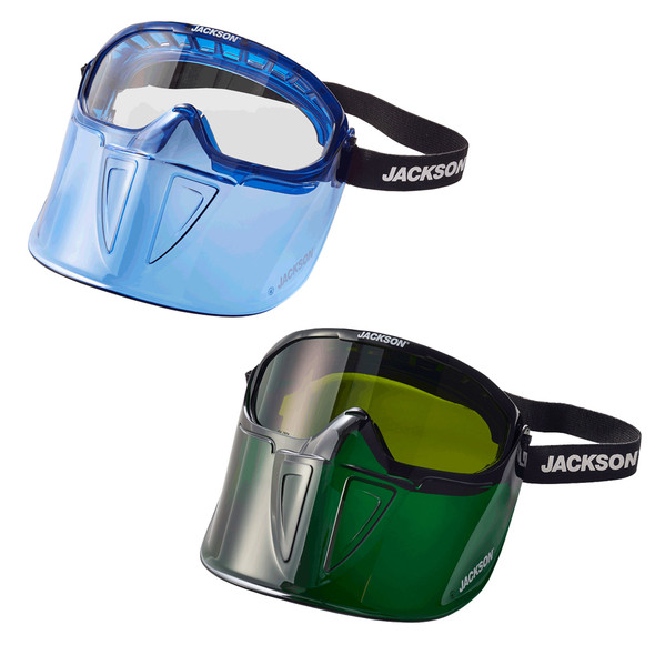 Jackson Safety 2100 GPL500 Premium Goggle with Detachable Face Shield | SAfetyWear.com