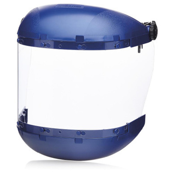 Sellstorm 380 Series - Dual Crown, Window & Universal Hard Hat Slot Adaptor Face Shield | SafetyWear.com