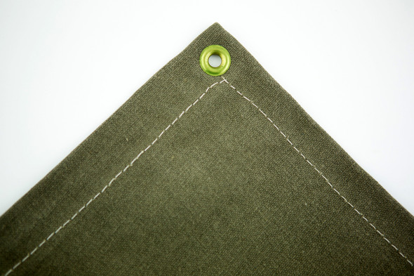 Jackson Safety Canvas Opaque Welding Curtains - Green | SafetyWear.com