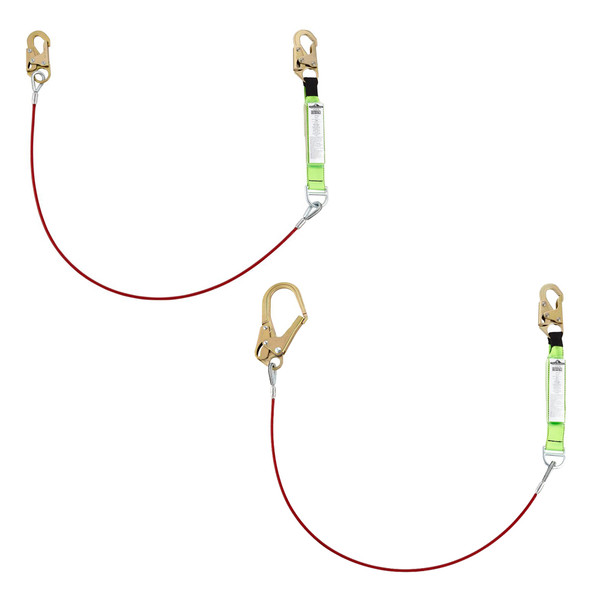 PeakWorks 130-310 lb Shock Absorbing Lanyard | SafetyWear.com