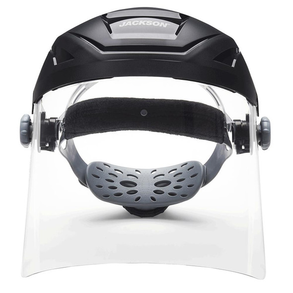 Jackson Safety 14262 Nylon F4XP Premium Face Shield Headgear with Window | SafetyWear.com