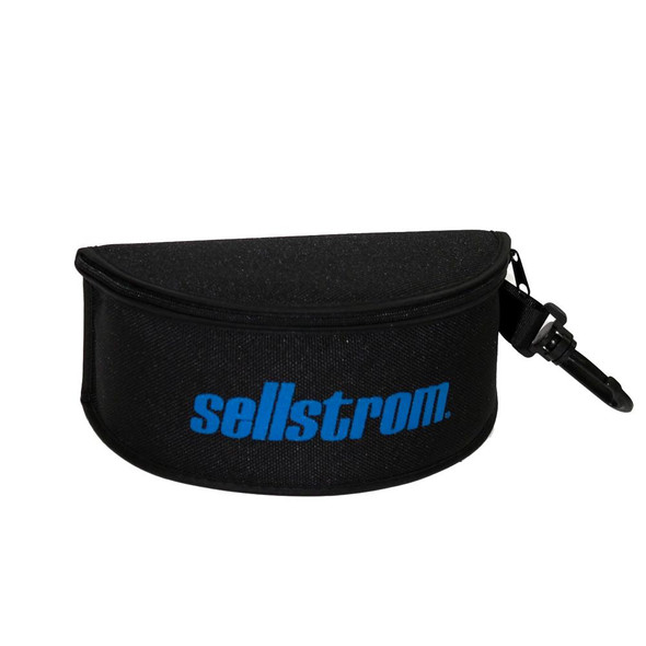 Sellstrom S80245 Black Padded Goggle Case with Belt Loop - Black
