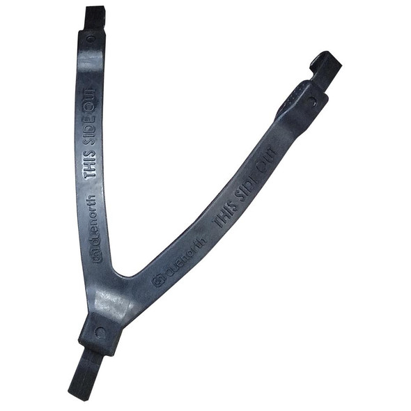 Due North V3550870-O/S Rubber Black All-Purpose Retention Strap | SafetyWear.com