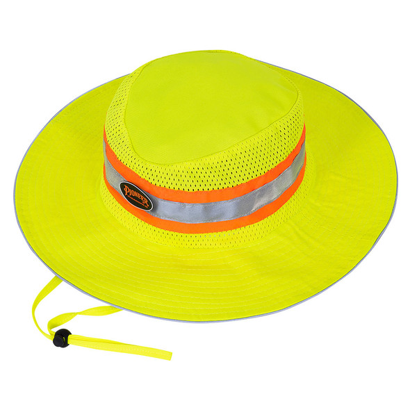 Pioneer V2051660U Ranger's Hat - Hi-Viz Yellow | SafetyWear.com
